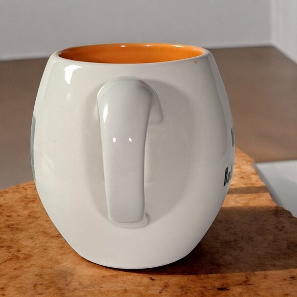 Rae Dunn Happy Halloween Mug Coffee Cup 10 Oz Pumpkin Graphic Artisan Collection - Picture 2 of 6